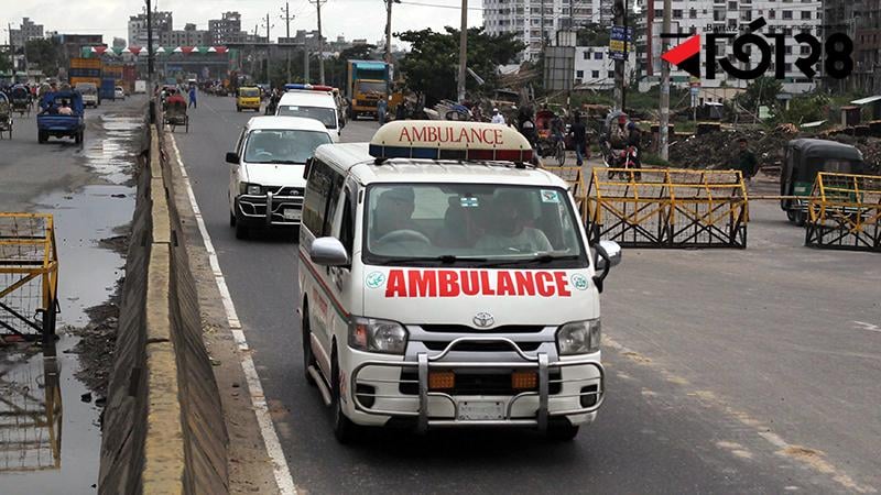 Mirpur Lash bahi ambulance
